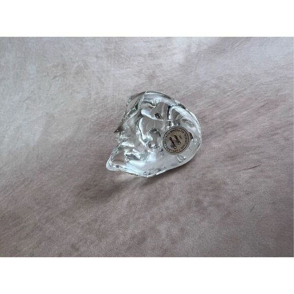 Vintage Princess House Crystal Bear Paperweight - Picture 6 of 7